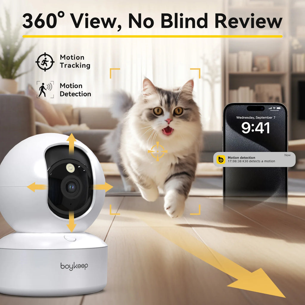 Nova Pro-View 3MP Smart Home Security & Baby Monitor